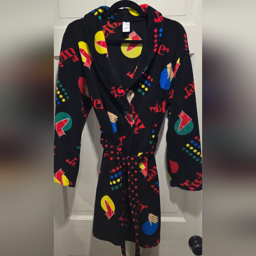 Colorful Graphic Women Game Night Twister Robe